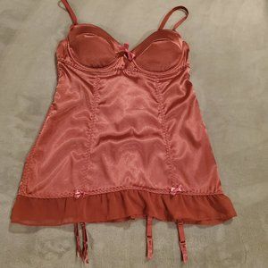 Victoria's Secret corset with garter